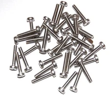 METRIC PHILLIPS PAN HEAD MACHINE SCREW STAINLESS M2.5X20 MM  100 each