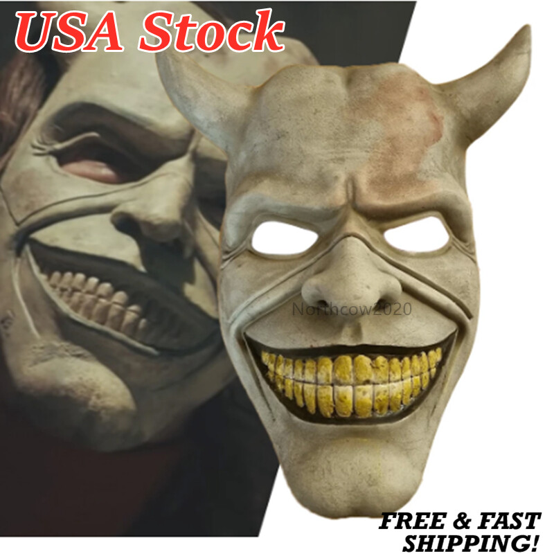 3PCS The Black Phone Mask The Grabber Mask Horror Movie Halloween Cosplay
