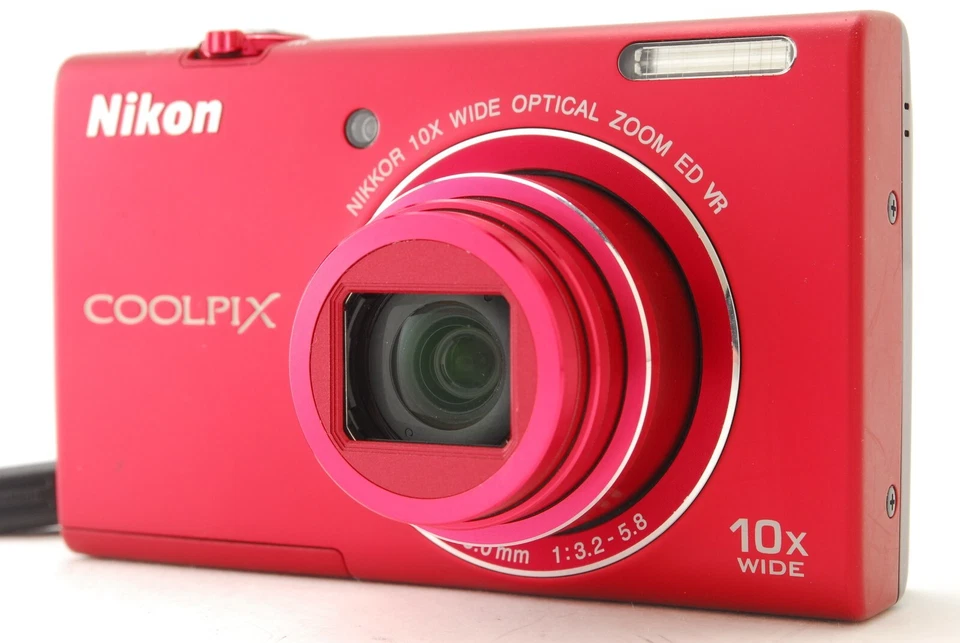 【MINT BOXED】Nikon COOLPIX S6200 Red 16.0MP 10x Digital Camera - Image 2 of 4