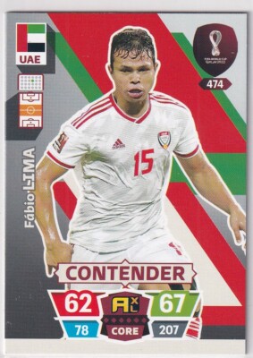 Panini Qatar World Cup Karte 2022 Contender Nr. 474 Fábio Lima United Arab
