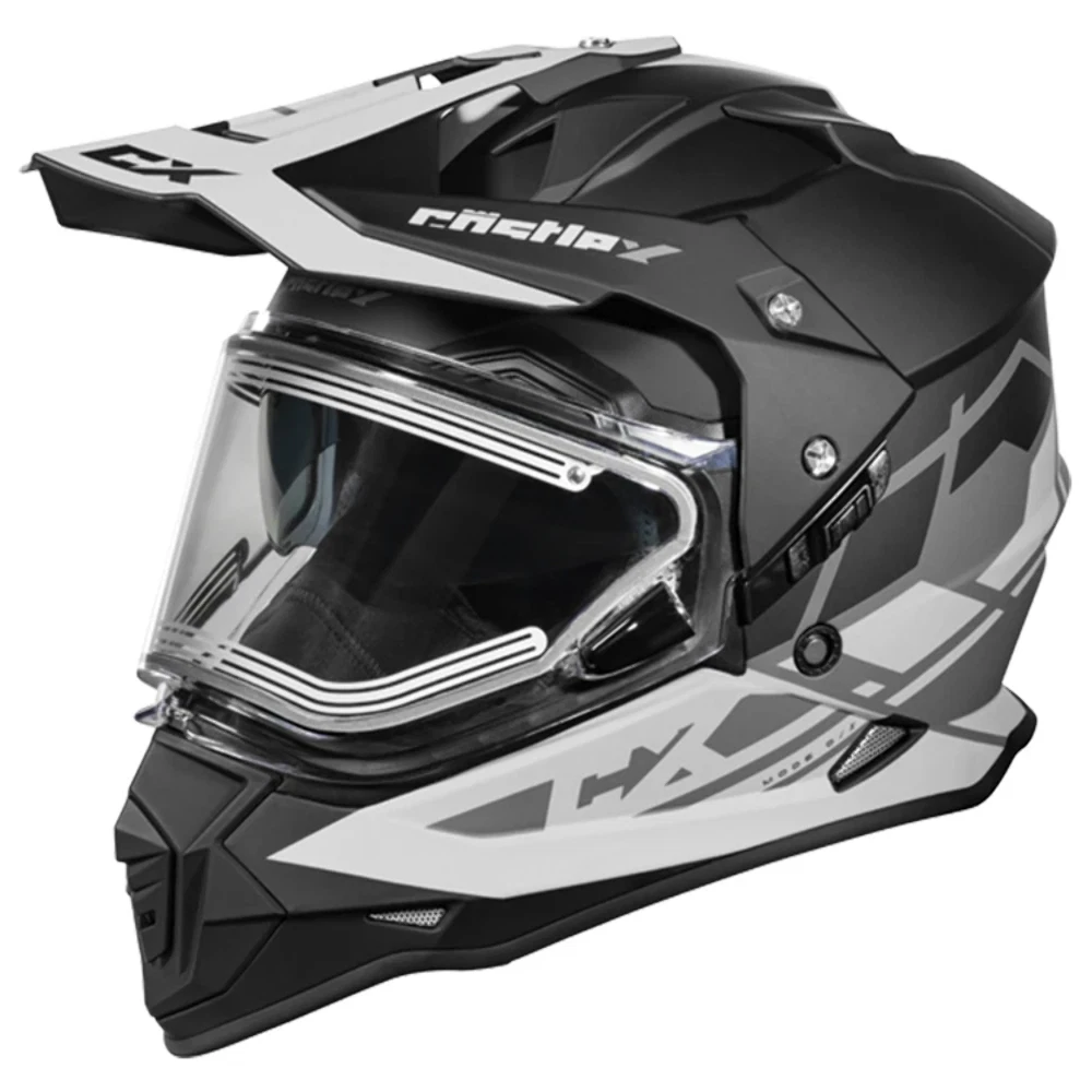 Castle X Mode D S SV Trance Snowmobile Helmet w Electric Shield