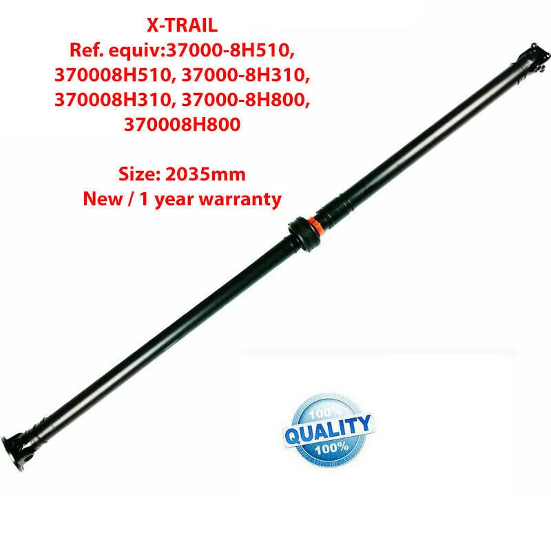GENERICO ARBRE DE TRANSMISSION X-Trail 37000-8H510, 37000-8H310, 370008H510, NOUVEAU !!
