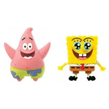 SpongeBob and Patrick Star 3D Foam Novelty Kitchen Refrigerator Magnet (2 Pack)