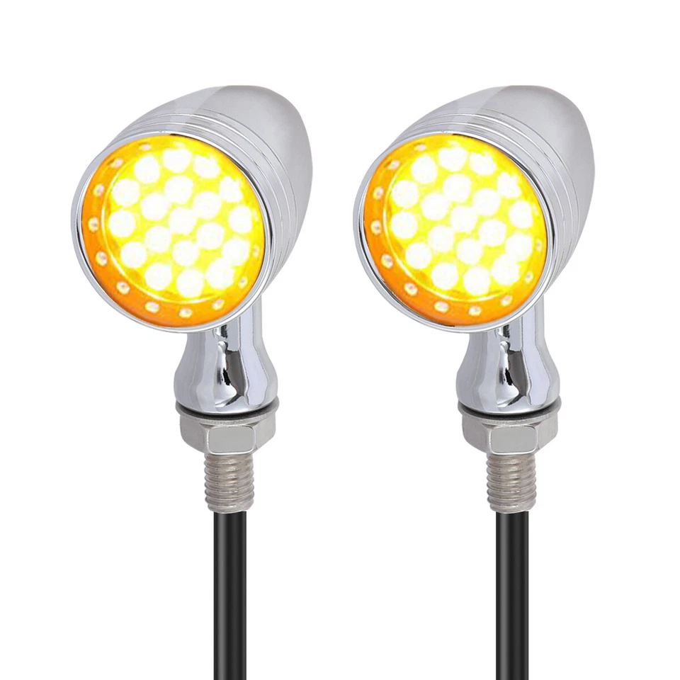 Luz de dirección señal de giro LED para moto 12v universal Foto 3 de 4