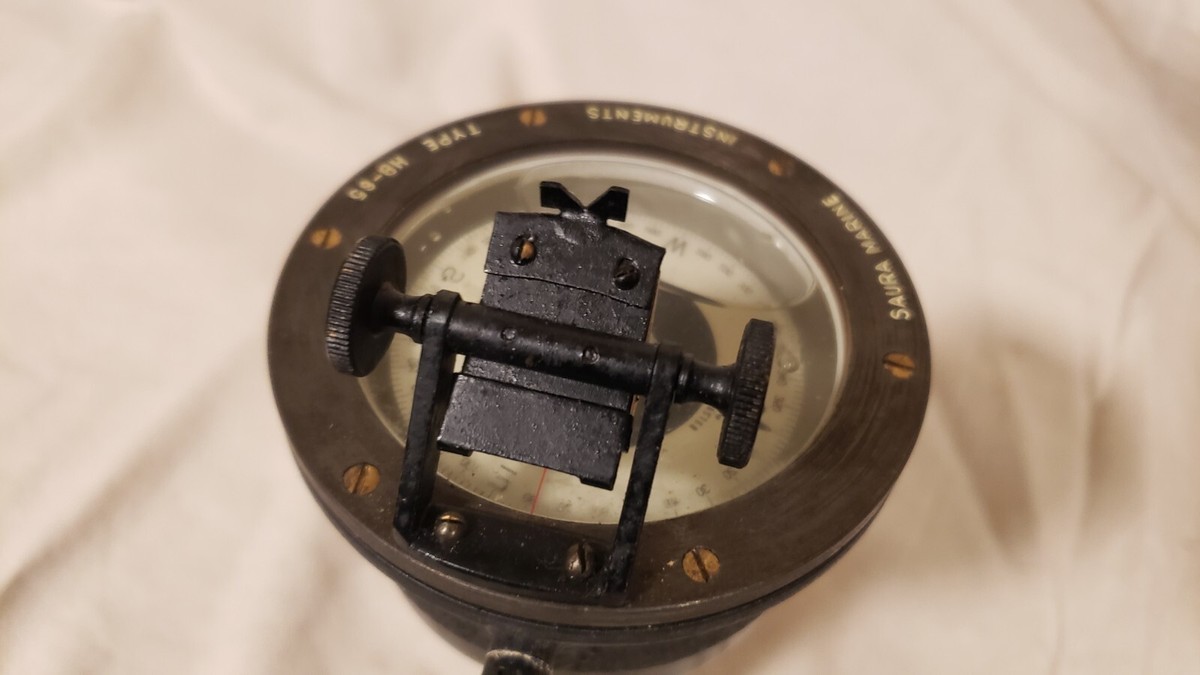 ハンドコンパス SAURA HB-65Ⅱ 羅針盤 ハンドコンパス SAURA HB-65Ⅱ 羅針盤 Vintage Saura Hand