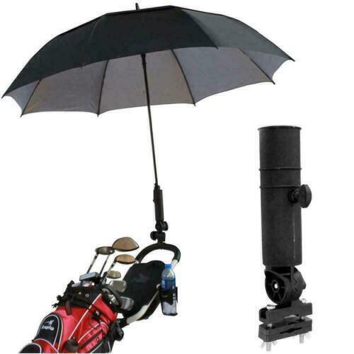 Schirmhalter für Fahrrad Rollstuhl Kinderwagen Rollator Golf Angeln Sonnenschirm - Bild 1 von 9