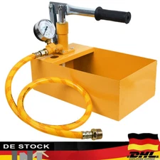 Abdrückpumpe Prüfpumpe Befüllpumpe Solar 25Bar Füllpumpe Heizung Manuell Pumpe
