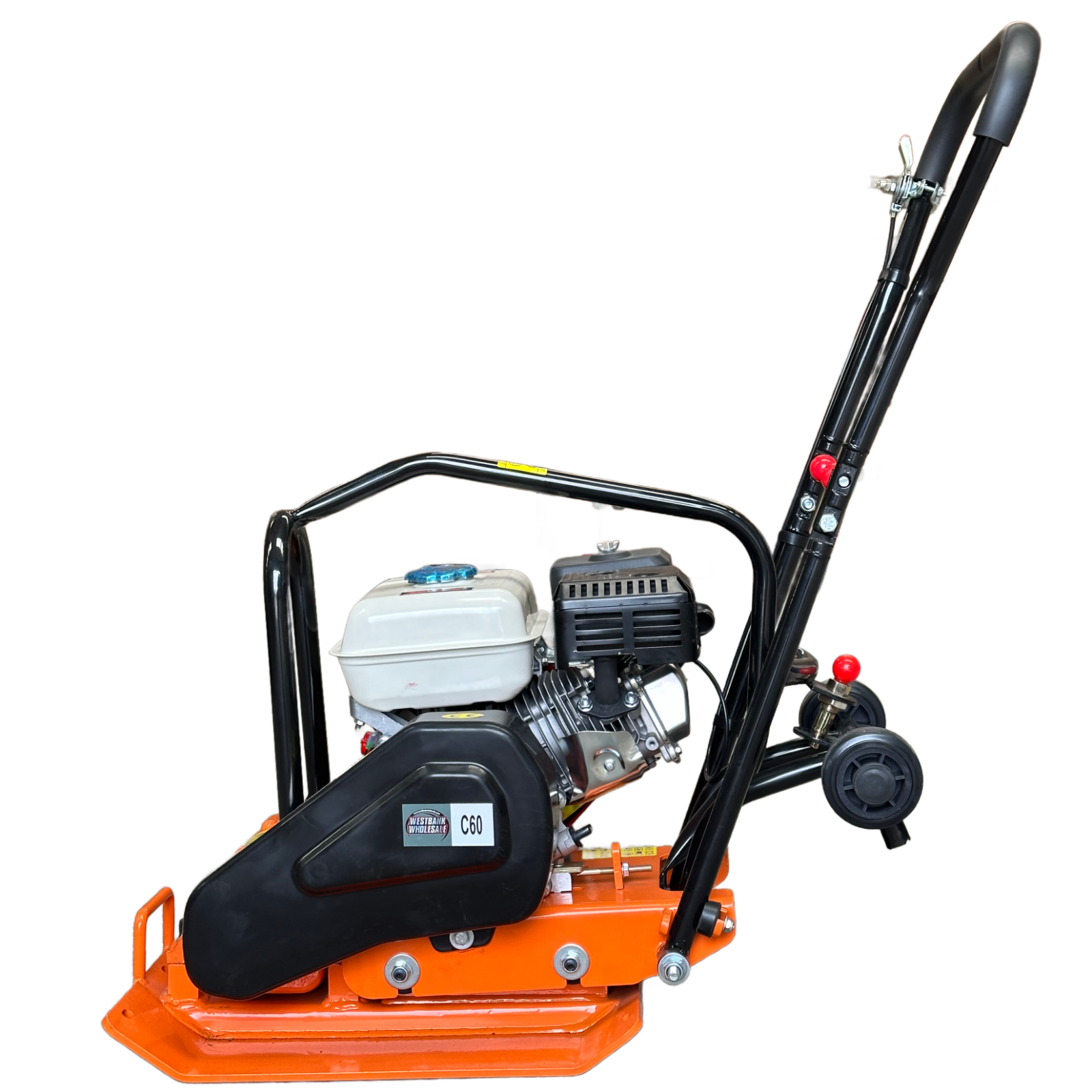 Wacker Plate Compactor Fully Assembled 6.5hp Petrol Engine Work Ready Medium 14""