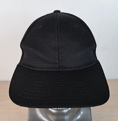 CHEF WORKS BLANK/NO LOGO MESH ADJUSTABLE BASEBALL HAT/CAP, BLACK, FOOD/COOKING