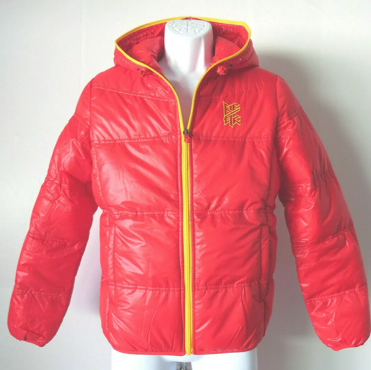 FIBA Asia PEAK SPORT Medium (Fits SMALL) JACKET Red Basketball Puffer Streetwear