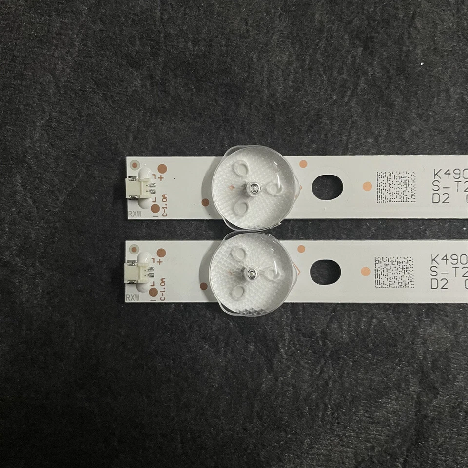 Tiras LED NUEVAS (12) para Toshiba 49 TV 49L621U K490WDR A1 4708-K49WDR-A1213K11 Foto 4 de 4