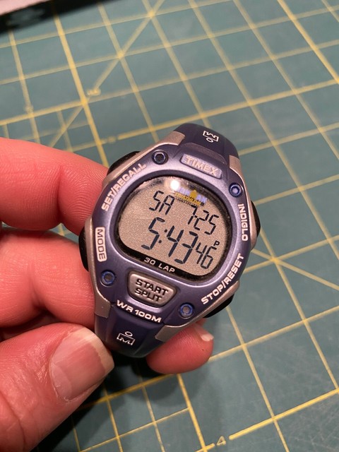 vintage timex ironman triathlon watch