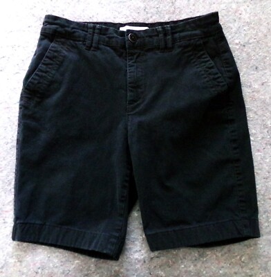 Gloria Vanderbilt Women Black Khaki Unltd Shorts Size Violet