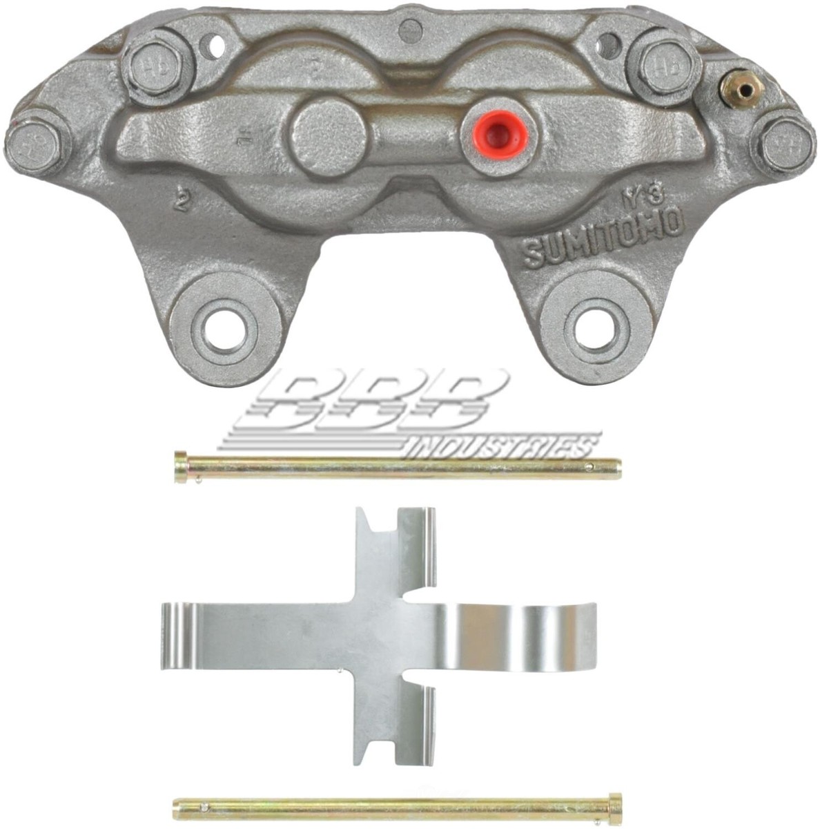 Disc Brake Caliper-Caliper with installation Hardware fits