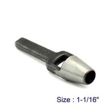 C.S. Osborne Arch Punch 149 - 1-1/16" Leather Vinyl Rubber Round Hole Punch