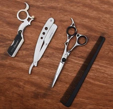 NEW BARBER SALON STRAIGHT CUT THROAT WET SHAVING RAZOR SHAVETTE RASOIRS RASOI 