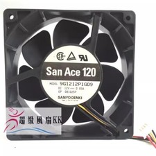 Sanyo 9G1212P1G09 12038 12V 0.83A 12CM 4-Pin High Airflow Dual Ball Cooling Fan