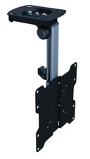 Fold Up Under Cabinet Ceiling TV Monitor Mount Swivel Fit all size 14"-40" — image 4