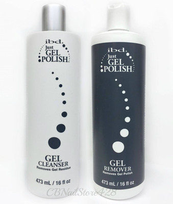 IBD Just Gel Polish- Nail Gel CLEANSER or REMOVER 16oz/473ml