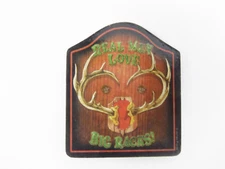 River's Edge Products Real Men Love Big Racks Deer Hunter  Magnet 1475
