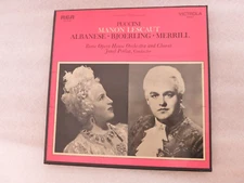 Puccini MANON LESCAUT 2 LP Set 1977