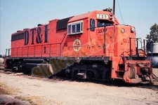 Vtg 1976 Train Slide 209 DT&I Detroit Toledo & Ironton Engine X3O123