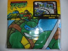 Teenage Mutant Ninja Turtles 3-piece Twin Sheet Set New in Bag
