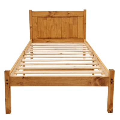 3FT Corona Bed Frame Single Bed Solid Pine Bed Furniture