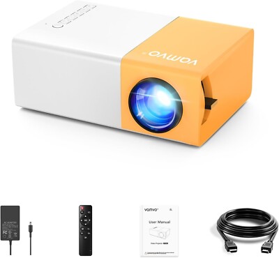 Neuer tragbarer Beamer Full HD - IOS/Android PC PS4 - Bluetooth HDMI USB