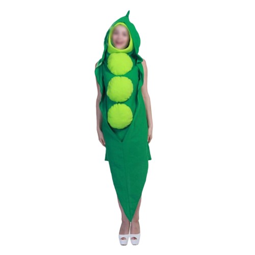 Women's Funny Jumpsuit Cosplay Costume Pea Outfits Peashooter eBay