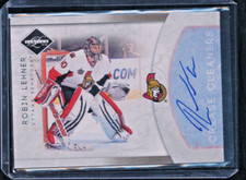 2011-12 Limited Crease Cleaners Autograph #15 Robin Lehner on-card AUTO 89/99
