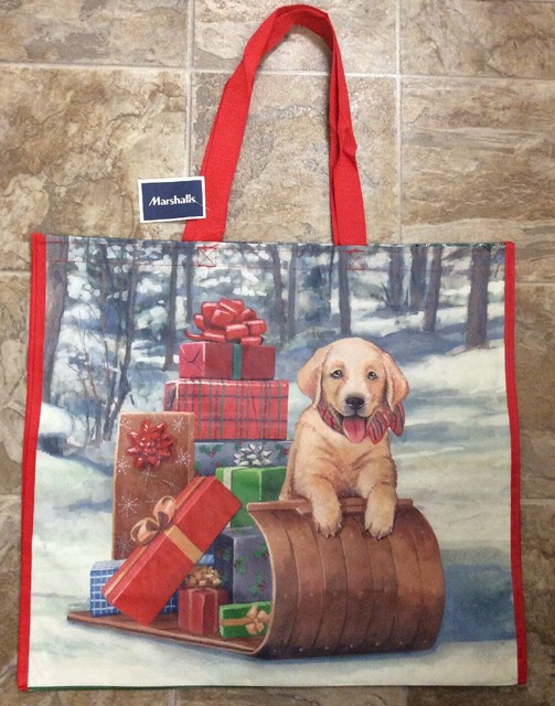golden retriever tote bag