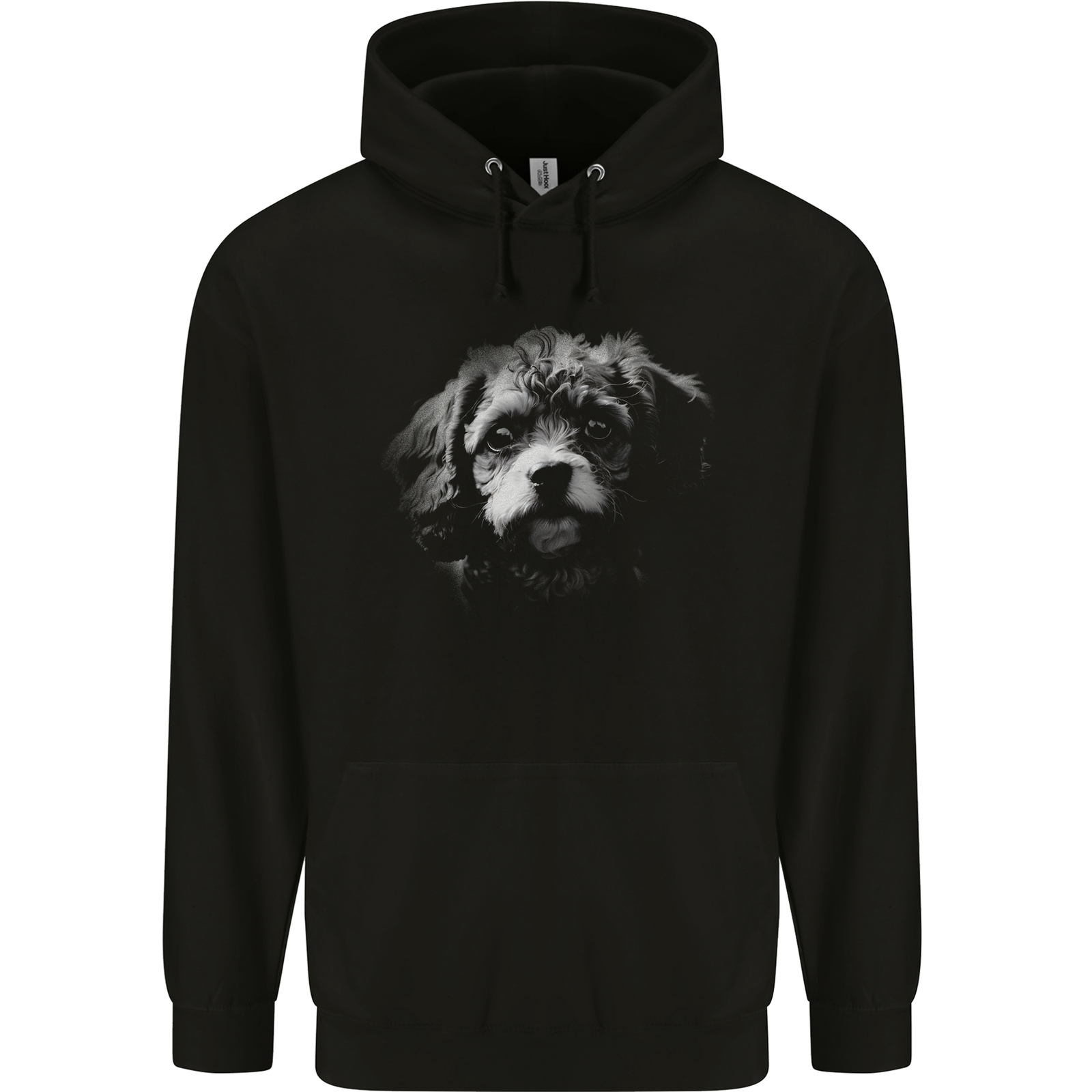 Cavapoo Dog Mens 80% Cotton Hoodie
