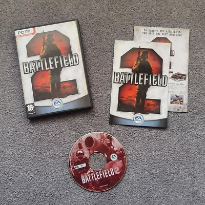 Battlefield 2 EA Spiele Windows XP PC Spiel 1 x DVD-ROM 2005 komplett GC