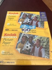 Kodak Premium 4x6 Inch Picture Paper Heavy Weight High Gloss 100 Sheets