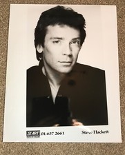 Steve Hackett (Genesis) -  10"x8" b/w promo photo late 80s excellent condn