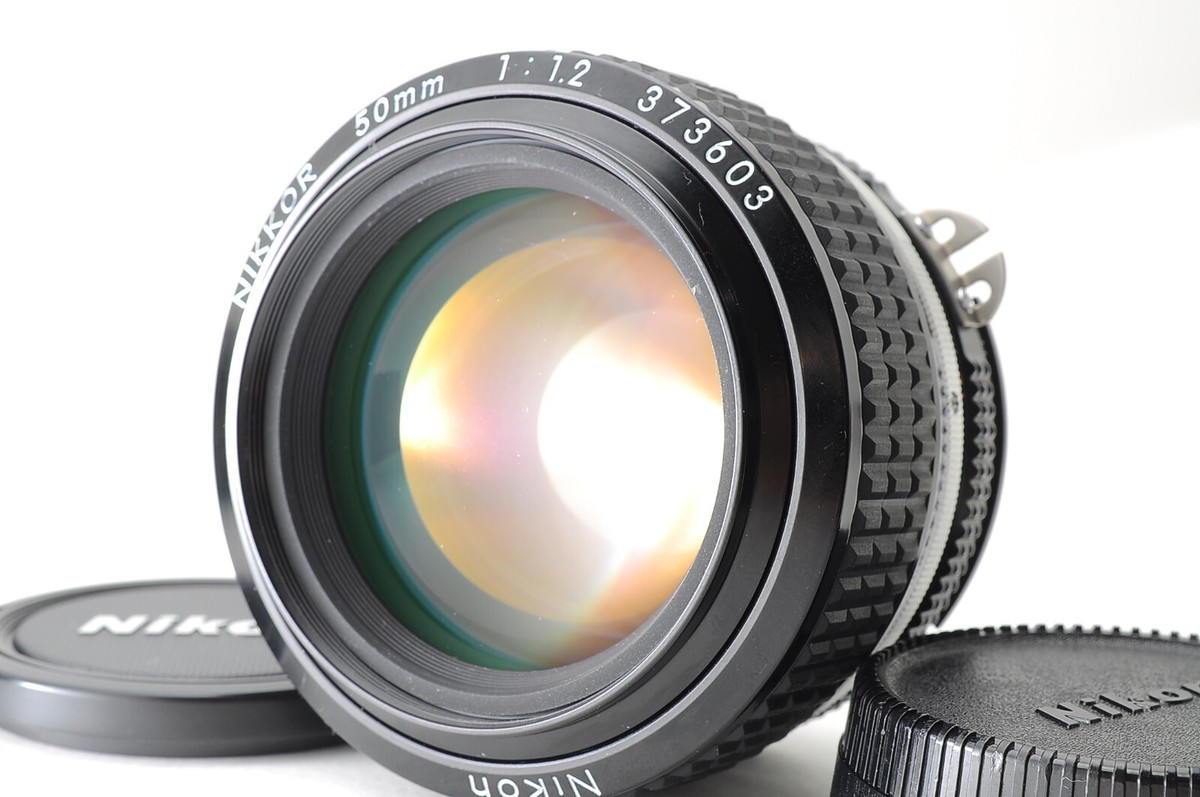 Near Mint] Nikon NIKKOR AI-S 50mm f/1.2 AIS Lens from Japan/E112