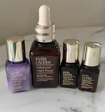 SOME USED Estée Lauder Advanced Night Repair Anti Aging Night Cream Serum Lot