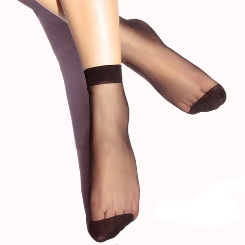 20 Pairs Women Elastic Summer Short Socks Soft Ankle Sheer Stockings Cooling USA - Picture 5 of 15