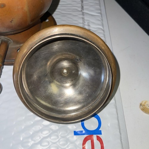 Jos Heinrichs 1907 Paris New York # 8 Pure Bronze & Sterling Silver Tea Server - Picture 4 of 6