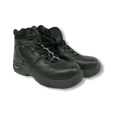 REEBOK Trainex RB6750 Men's 6'' EH Non Metallic Composite Toe Boots, Black, 10.5W