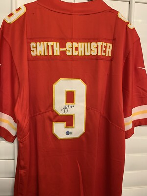 JuJu Smith-Schuster Signed Kansas City Chiefs Jersey Beckett BAS