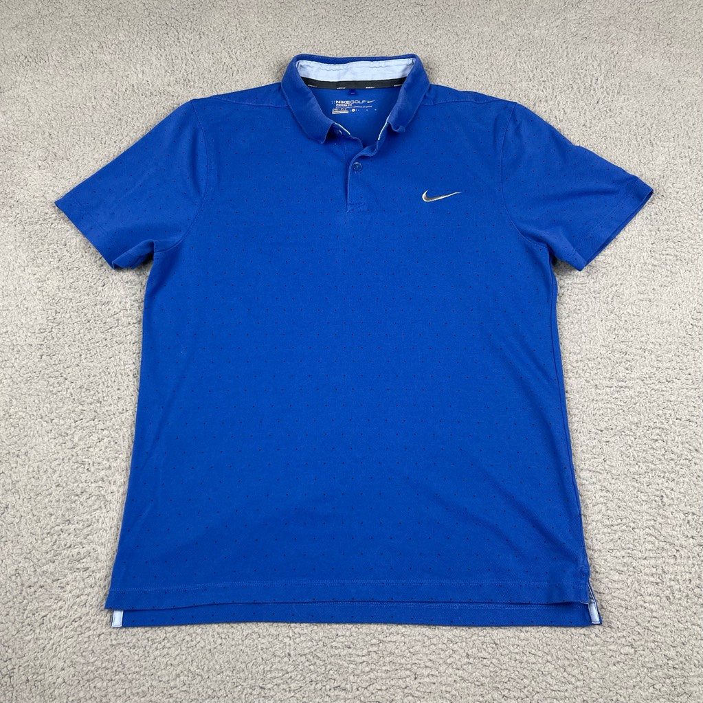 nike golf polka dot shirt