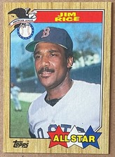 JIM RICE, 1987 TOPPS 
