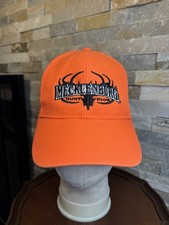 Mecklenburg Hunt Club Hunting Baseball Cap Hat Bright Orange OS NWOT