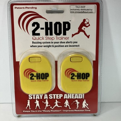 2-Hop Quick Step Trainer Keeps You In The Ready Position For All Sports Practice