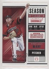 2018 Panini Contenders Draft Picks Brendan McKay (Red Top White Pants) #7 ov4