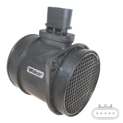 Walker Products Mass Air Flow Sensor fits 2007-2008 Cadillac SRX