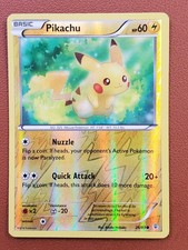 Pikachu 26/83 Generations REVERSE HOLO Pokemon Card 2016 20th Anniversary LP