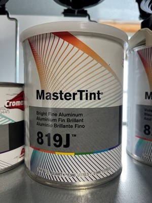 Axalta Cromax MasterTint 819J Bright Fine Aluminum Quart